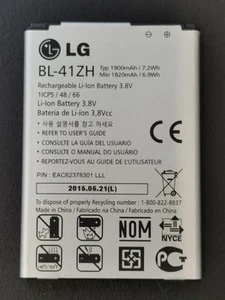 LG Leon L50 Original BL-41ZH Akku Original - Bild 1 von 1