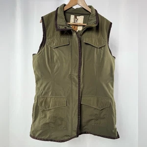 NWT Smith & Wesson Conceal Carry Heavy Duty Hunting Vest in Green Brown Size XL - Picture 1 of 11