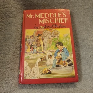 Enid Blyton Mr Meddle's Mischief 1970 Hardback Book - Picture 1 of 8