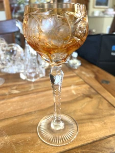 Nachtmann TRAUBE Wine Glasses Hocks Mint APRICOT 8.25" Free Ship USA Many Avail - Picture 1 of 11