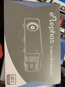 NEW ELEPHAS 2020 Mini Movie Projector, 5000 LUX Full HD 1080P Video Projector  - Picture 1 of 6