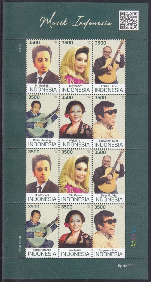 Indonesia - Indonesia Edición 2023-08-17 (FS) Música - Artistas indonesios Foto 1 de 1