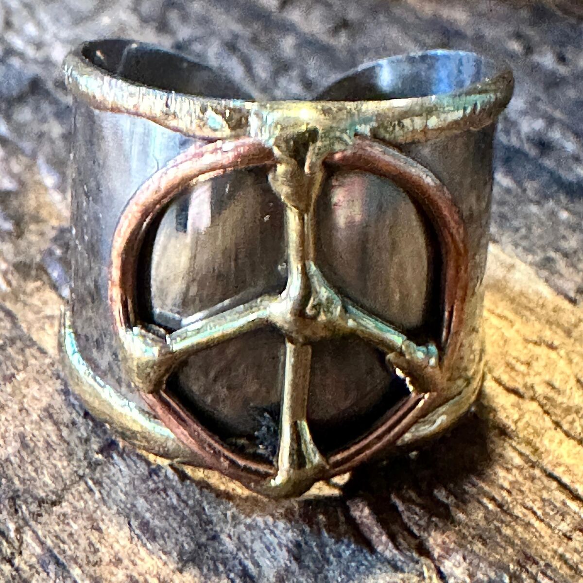 peace sign ring products for sale | eBay peace sign ring products for sale | eBay