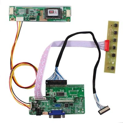 VGA LCD Controller Board for 10.4" LQ104S1DG21 800x600 2CCFL CMOS LCD Screen - Image 1 of 4
