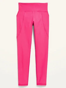 Old Navy Girls High-Waisted PowerSoft Side-Pocket Leggings Size M L or XL - Picture 1 of 1