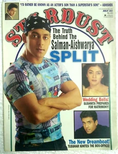 REVISTA DE CINE STARDUST JULIO 2001 KAREENA, SUSHMITA, PRIYANKA, SAIF, AISHWARYA SAL - Imagen 1 de 8