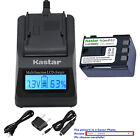Kastar Battery LCD Fast Charger for Canon NB-2L12 2L14 & Canon MD100 MD101 ZR960