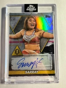 K158,670 - 2021 Topps WWE Fully Loaded Future Stars Autographs #SS Sarray Auto - Picture 1 of 1