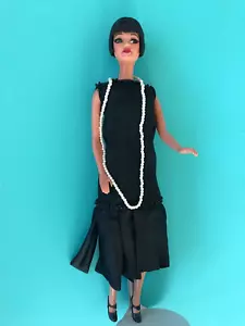 KAEM LAURALEE OOAK BARBIE ARTIST DOLL - LOUISE BROOKS FLAPPER - MINT - Picture 1 of 5