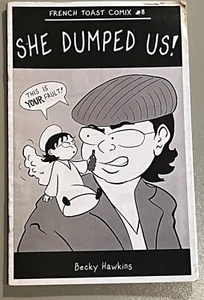 French Toast Comix #8~Punk Fanzine DIY~Unknown Comic Becky Hawkins - Picture 1 of 3