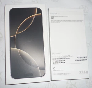 Apple A3084 iPhone 16 Pro Max naturalny tytan 256GB - TYLKO puste pudełko - Zdjęcie 1 z 1