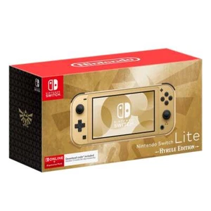 Nintendo Switch Lite Hyrule Edition Console NEW - Picture 1 of 3