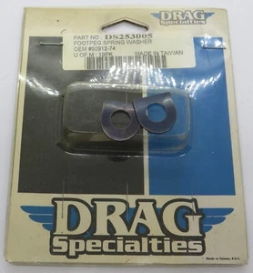 DS-253005 Drag Specialties Footpeg Spring Washers (set of 2) for Harley cycles - Bild 1 von 1