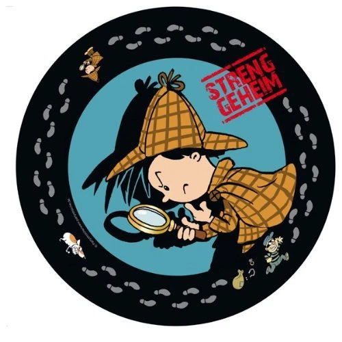 Krimiparty Detektiv Flo Party Teller Kindergeburtstag Pappteller Tisch Deko - Bild 1 von 1