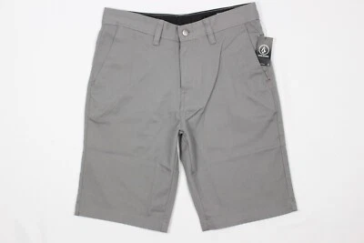 Volcom Men's Vmonty Stretch Shorts Chino Gray MBMB 11" Inseam - Image 1 of 4