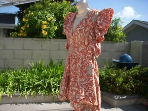 Ulla Johnson KIRI Orange Blossom Ruffled Mini Dress 100% Cotton Chose 6, 8 or 10 - Picture 1 of 21