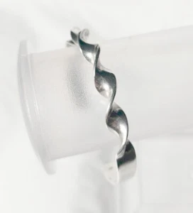 Pulsera o puño de plata esterlina, diseño Twitch - Imagen 1 de 2