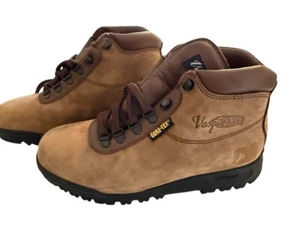 Vasque Skywalk Leather Boots Women 8 Brown Cowhide Hike Waterproof 7931 Gortex - Picture 1 of 7