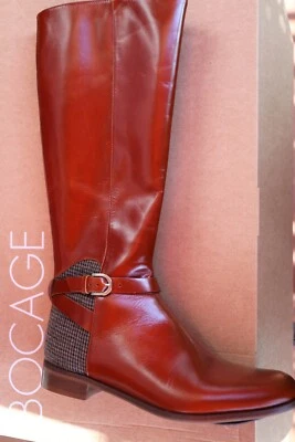 Bottes tout cuir Bocage neuves pointure 38 Made in France - Photo 1/4