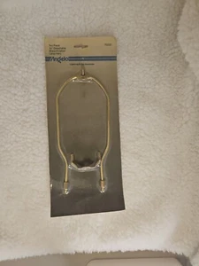 ANGELO 10" Antique Finish Twp Pieces 10" Detachable Brads Finished Lamp Harp - Picture 1 of 6