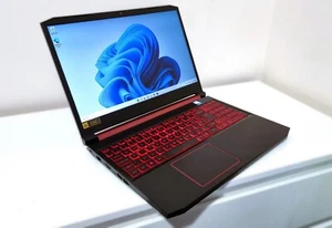 Acer Nitro 5 Gaming Laptop Ryzen 5 3550HGTX 1650 SSD DDR4 SSD Windows 11 - Picture 1 of 6