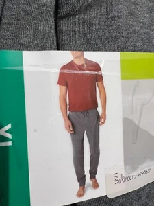 Eddie Bauer Men's 3 piece Lounge Pants, Shorts & T-Shirt Red & Gray Sz X-Large - Picture 1 of 3