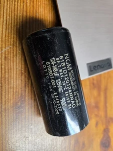 610807-001, 61B1D120124NNAO start Capacitor 124-148 MFD At 125Vac -Used- Tested. - Picture 1 of 1
