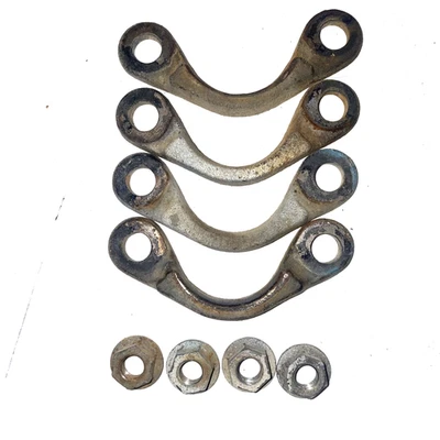 XR 600 XR650 HONDA XR 600R XR650L 1998 BRIDAS DE ESCAPE 98-07 CON TUERCAS OEM Foto 1 de 4