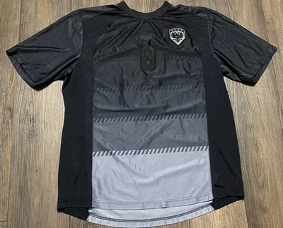 Camiseta de fútbol de colección Nike serie 1972 cosida grande Blokecore Y2k etiqueta plateada RARA Foto 1 de 4