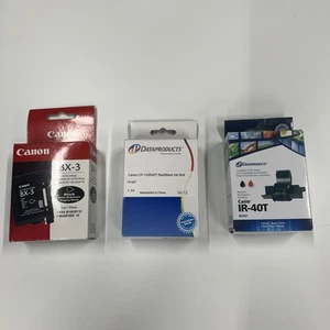 Lot - 3 Ink Cartridges Canon BX-3; Canon CP-13; Casio IR-40T - Bild 1 von 14