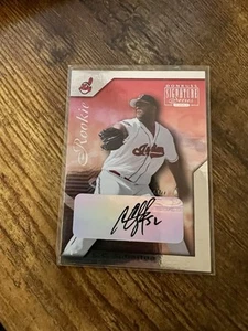 CC Sabathia 2001 Donruss Signature Series “Rookie” Autograph 34/330 Indians - Picture 1 of 2