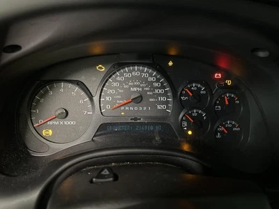 Medidor de velocímetro usado se adapta a: Chevrolet Trailblazer 2007 clúster de EE. UU. sin Sport por Foto 1 de 4