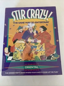 Stir Crazy! ¡Manera sana de entretener! Juego Cena Fiesta Oriental Nuevo Precintado VINTAGE - Imagen 1 de 5