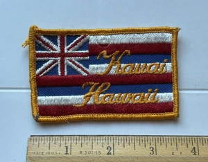 Kauai Island Hawaii Hawaiian Flag Souvenir Embroidered Patch Badge - Picture 1 of 4