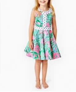 Lilly Pulitzer Mädchen Größe 7 Mini Idala Kleid kommt heiß Top - Bild 1 von 9