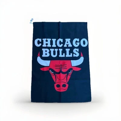 Bandera Bandera Casa Chicago Bulls Negra Vertical 42”X 30” De Colección Años 90 NBA NUEVA Foto 1 de 4