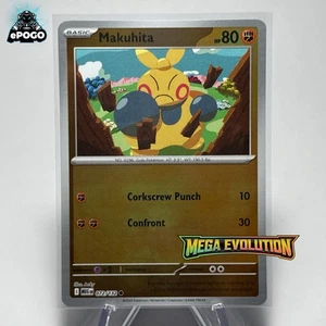 Makuhita 072/132 Reverse Holo Pokemon TCG Mega Evolution Card MINT SHIPPED TODAY - Picture 1 of 2