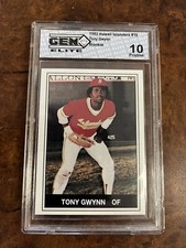 Tony Gwynn 1982 Hawaii Islanders Gem Elite  10 Pristine