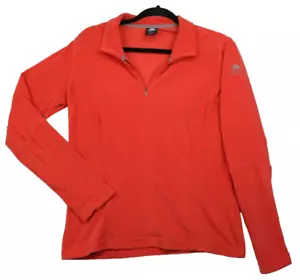 Nike ACG Women's Therma Fleece 1/4 Zip Red / Orange Size Small - Picture 1 of 7
