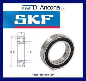Cuscinetti SKF - Radiali a una corona di sfere - serie 61801-61807 - Foto 1 di 1