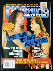 PWI PRO WRESTLING ILLUSTRATED Magazine NOVEMBER 1996 The Giant Shawn Michaels - Picture 1 of 5