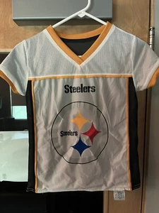 PITTSBURGH STEELERS NFL REVERSIBLE FLAG FOOTBALL JERSEY - YOUTH SMALL - Picture 1 of 4