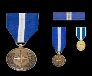 OTAN NO ARTÍCULO 5 MEDALLA BALCANES PIN UP EJÉRCITO DE ESTADOS UNIDOS MARINES MARINA FUERZA AÉREA WOW - Imagen 1 de 20