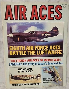 Air Aces Magazine April 1976 Luftwaffe World War 1 French Aces - Imagen 1 de 1