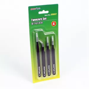 Masters Tools Pinzetten-Set (4-teilig) Set #9957 - Bild 1 von 6