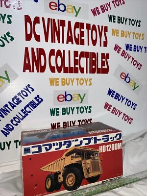 Camión de volteo Komatsu HD1200M 1/50 Diapet Yonezawa T-5 hecho en Japón ¡CAJA INCLUIDA! Foto 1 de 4