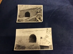 2 vecchie stampe originali di tunnel ferroviario 3 x 4 e 3 x 6 pollici Montagne del Colorado - Foto 1 di 3