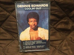 DENNIS EDWARDS Coolin Out 1985 CASSETTE TAPE Sealed BRAND NEW Temptations Motown - Picture 1 of 4
