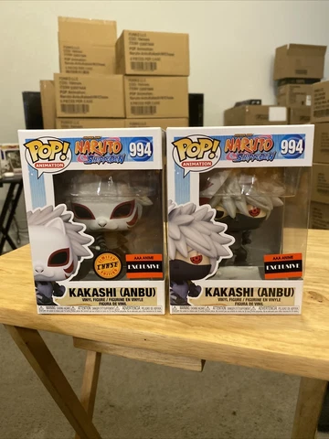 Kakashi (Anbu) #994 AAA Exclusive Chase & Common Naruto Bundle Funko POP! Mint Cover