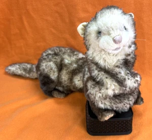 Folkmanis 25" Realistic Full Body Ferret Plush Two Hand Puppet - GUC. - Picture 1 of 9